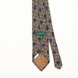 Back Detail of Vintage 1980's Polka Dot Patterned Tie