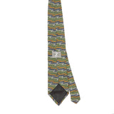 Back Back of Vintage 1990's Geometric Patterned Tie