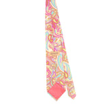 Back Back of Vintage 1990's Missoni Paisley Patterned Tie