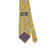Back Back Detail of Vintage 1990's Pierre Balmain Polka Dot Patterned Tie