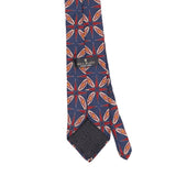 Back Back Detail of Vintage Bill Blass Geometric Patterned Tie