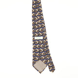 Back of Vintage 1990's Geometric Patterned Tie