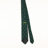 Back of Vintage 1980's Resilio French Horn Geometric Patterned Tie