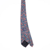 Back Back of Vintage 1990's Paisley Patterned Tie