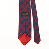 Back Detail of Vintage 1990's Wembley Geometric Patterned Tie