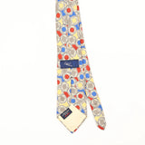 Back Back Detail of Vintage 1990's Geometric Patterned Tie