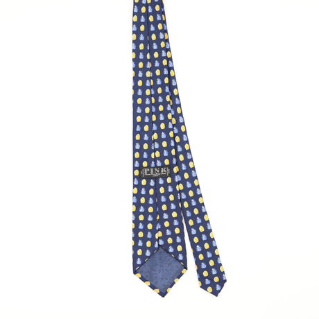 Back of Vintage 1990's Thomas Pink Geometric Patterned Tie