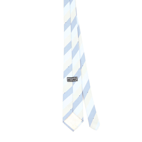 Back Back of Vintage 1990's Pierre Cardin Striped Patterned Tie