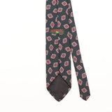 Back Detail of Vintage 1990's Geometric Patterned Tie