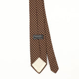Back Back Detail of Vintage 1980's Christian Dior Geometric Patterned Tie