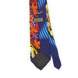 Back Detail of Vintage 1990's Rush Limbaugh Abstract Patterned Tie