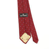 Back Back Detail of Vintage 1980's Paco Rabanne Polka Dot Patterned Tie