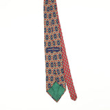 Back Back of Vintage 1990's Tommy Hilfiger Geometric Patterned Tie