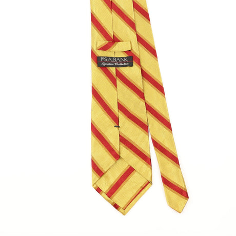Back Detail of Vintage 1990's Jos. A. Bank Striped Patterned Tie