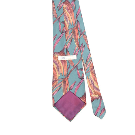 Back Detail of Vintage 1990's Abstract Patterned Tie