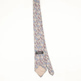 Back Back of Vintage 1990's Christian Dior Paisley Patterned Tie