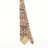 Back of Vintage 1990's Tie Rack Charleston Abstract Patterned Tie