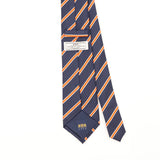 Back Detail of Vintage Hawes & Curtis Striped Patterned Tie