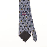 Back Detail of Vintage 1990's Geometric Patterned Tie