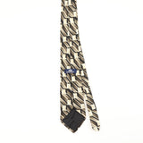 Back of Vintage 1990's Stafford Geometric Patterned Tie