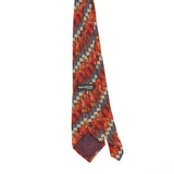 Back of Vintage 1990's Geometric Patterned Tie
