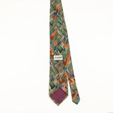 Back of Vintage 1990's Abstract Patterned Tie