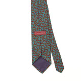 Back Detail of Vintage 1990's Paisley Patterned Tie