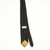 Back Back of Vintage 1980's Damon Geometric Patterned Tie