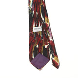 Back Back Detail of Vintage 1990's Abstract Patterned Tie