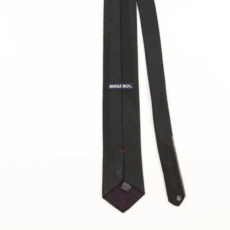 Back Detail of Vintage Bugle Boy Art Abstract Patterned Tie