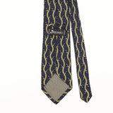 Back Detail of Vintage 1990's Geometric Patterned Tie