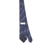 Back of Vintage 1990's Giorgio Armani Geometric Patterned Tie