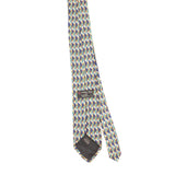 Back Back of Vintage 1990's Ferrell Reed Geometric Patterned Tie