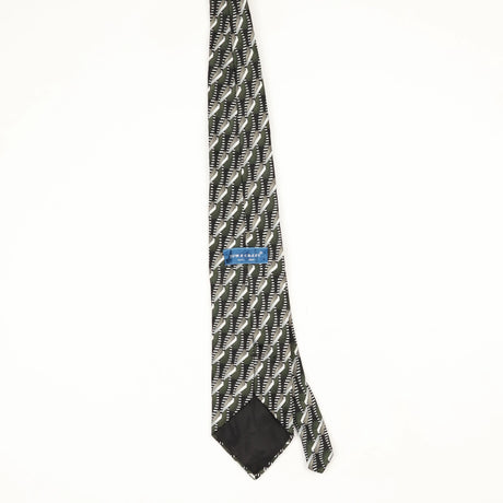Back Back of Vintage 1990's Towncraft Geometric Patterned Tie
