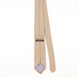 Back of Vintage 1990's Brunosacci Geometric Patterned Tie