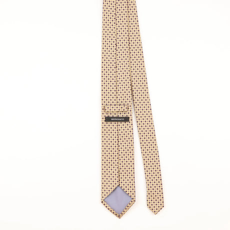 Back of Vintage 1990's Brunosacci Geometric Patterned Tie