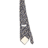 Back Back of Vintage 1990's Pierre Cardin Geometric Patterned Tie