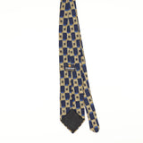 Back of Vintage 1990's Puritan Geometric Patterned Tie