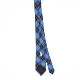 Back Back of Vintage 1990's Tartan Plaids & Checks Patterned Tie