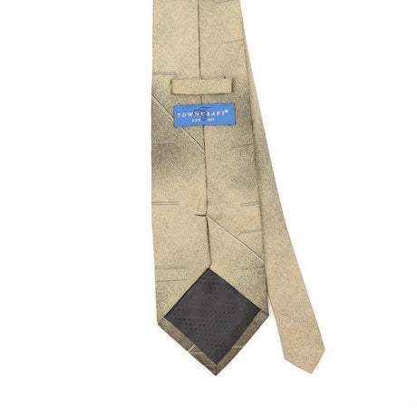 Back Detail of Vintage Towncraft Geometric Patterned Tie
