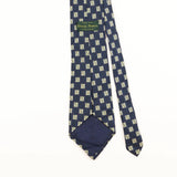 Back Detail of Vintage 1990's Celtic Geometric Patterned Tie