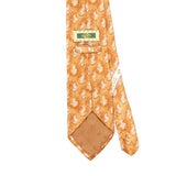 Back Back Detail of Vintage 1990's Joseph Aboud Geometric Patterned Tie