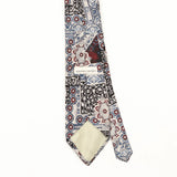 Back Back Detail of Vintage 1990's Pierre Cardin Floral Patterned Tie