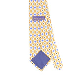 Back Back Detail of Vintage 1990's Geometric Patterned Tie