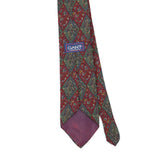 Back Back Detail of Vintage 1990's Gant Paisley Patterned Tie