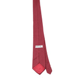 Back Back of Vintage 1980's Hardy Amies Polka Dot Patterned Tie