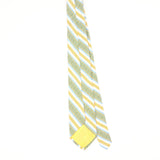 Back Back of Vintage 1980's Striped Patterned Tie