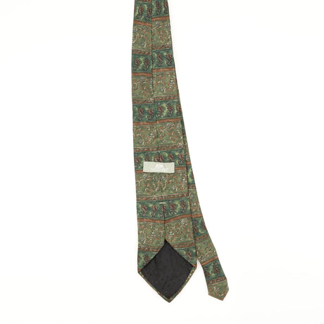 Back of Vintage Stafford Geometric Patterned Tie