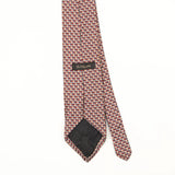 Back Back Detail of Vintage 1990's Karl Lagerfeld Geometric Patterned Tie