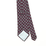 Back Back Detail of Vintage 1990's Etro Geometric Patterned Tie